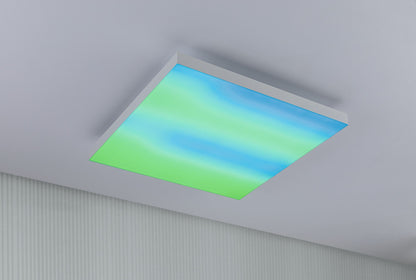 Paulmann LED Panel Velora Rainbow eckig 450x450mm 1690lm RGBW Weiß