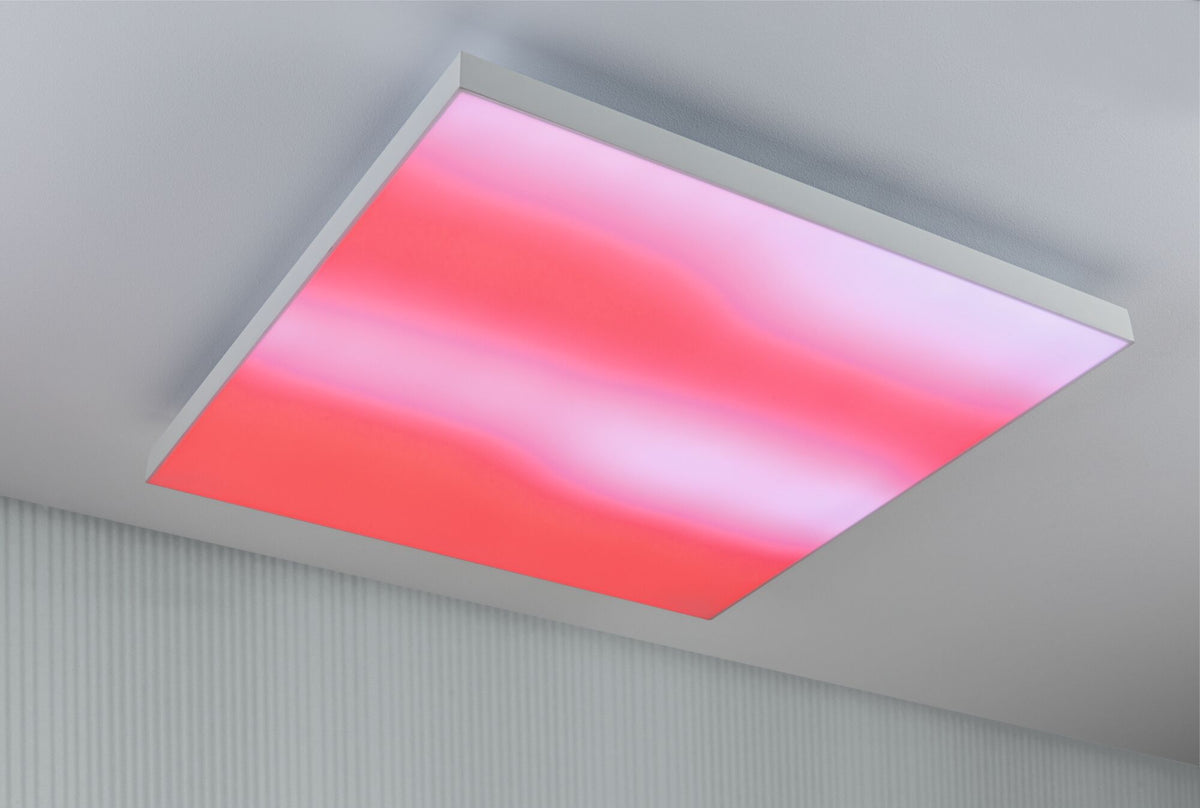 Paulmann LED Panel Velora Rainbow eckig 595x595mm 2820lm RGBW Weiß
