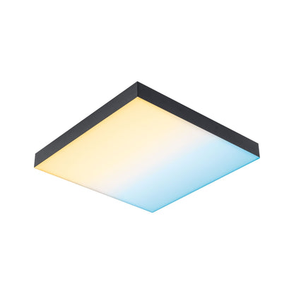 Paulmann LED Panel Velora Rainbow eckig 295x295mm 1140lm RGBW Schwarz