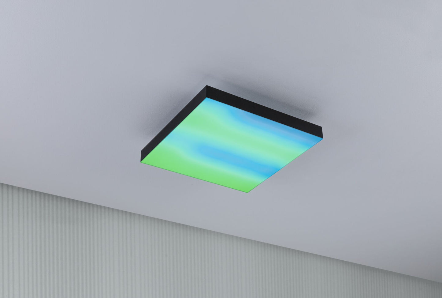 Paulmann LED Panel Velora Rainbow eckig 295x295mm 1140lm RGBW Schwarz