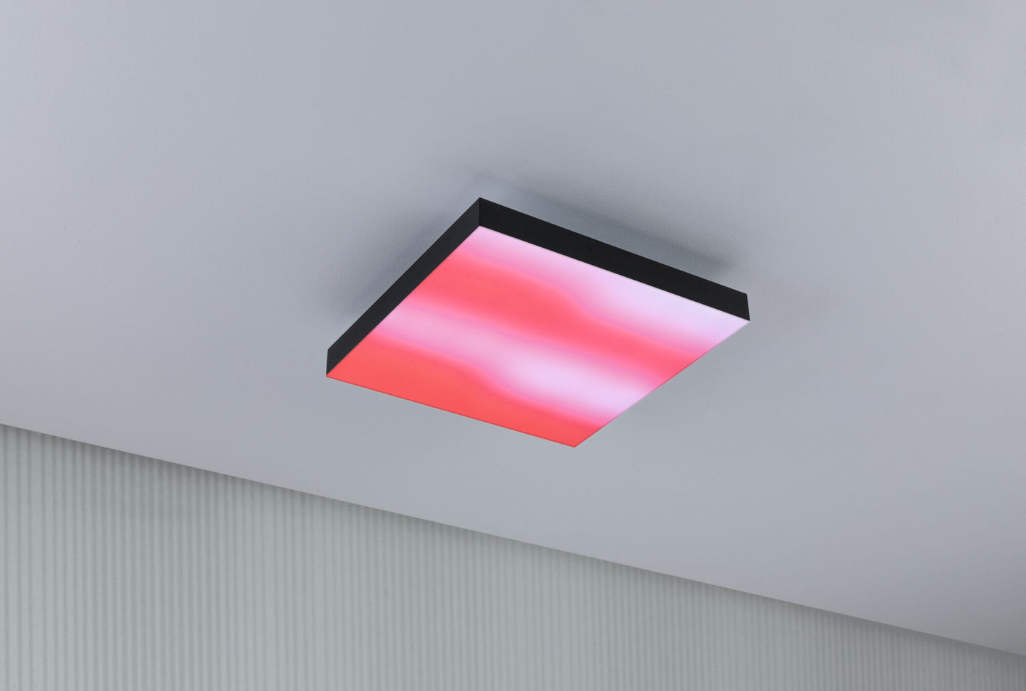 Paulmann LED Panel Velora Rainbow eckig 295x295mm 1140lm RGBW Schwarz
