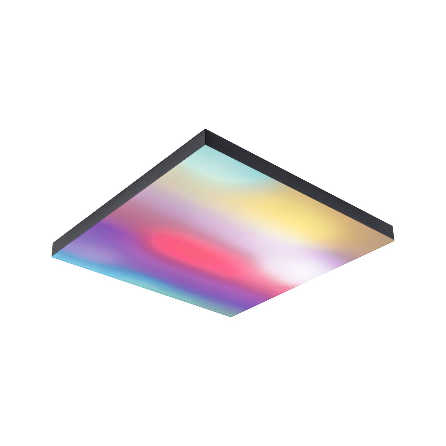 Paulmann LED Panel Velora Rainbow eckig 450x450mm 1690lm RGBW Schwarz