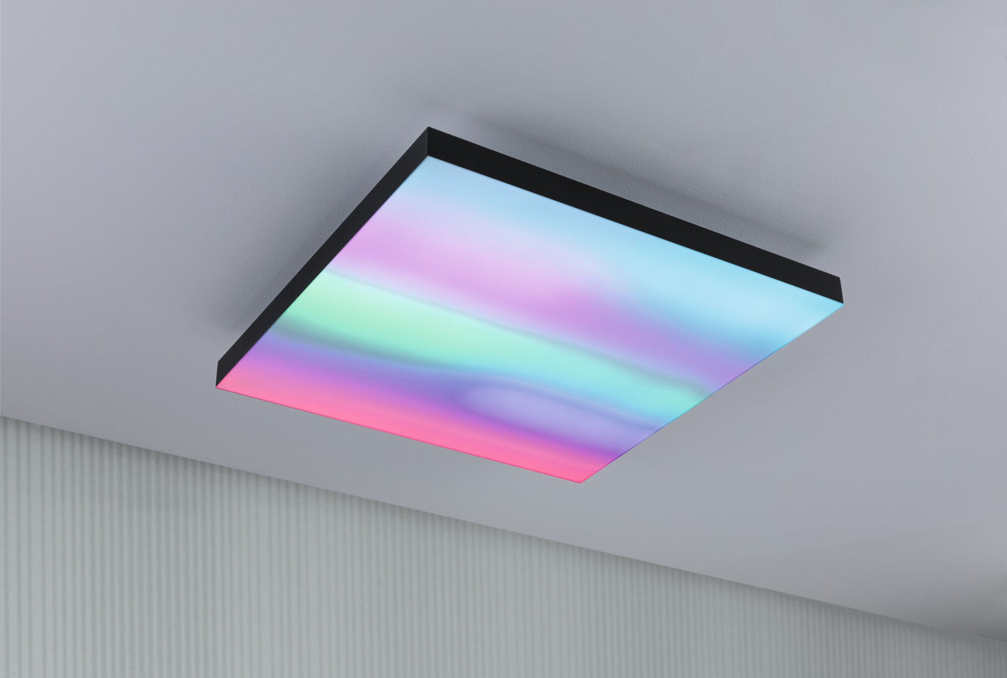 Paulmann LED Panel Velora Rainbow eckig 450x450mm 1690lm RGBW Schwarz