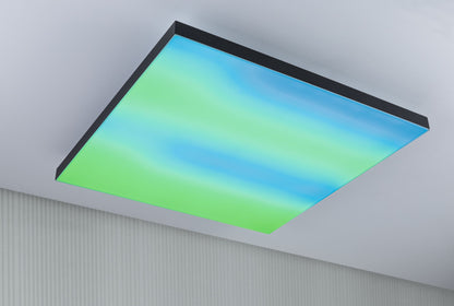Paulmann LED Panel Velora Rainbow eckig 595x595mm 2820lm RGBW Schwarz