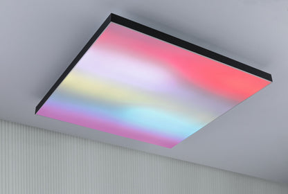 Paulmann LED Panel Velora Rainbow eckig 595x595mm 2820lm RGBW Schwarz