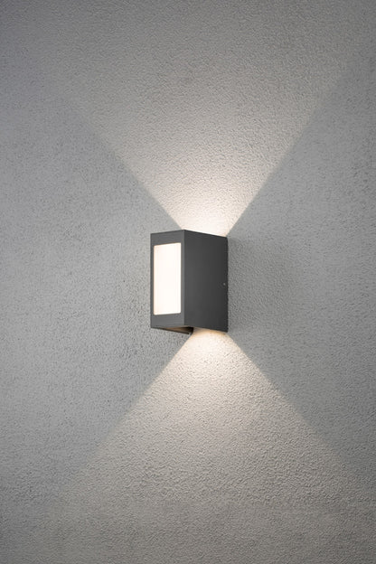 Konstsmide Cremona Wandleuchte High Power LED anthrazit 9W 720lm 3000K