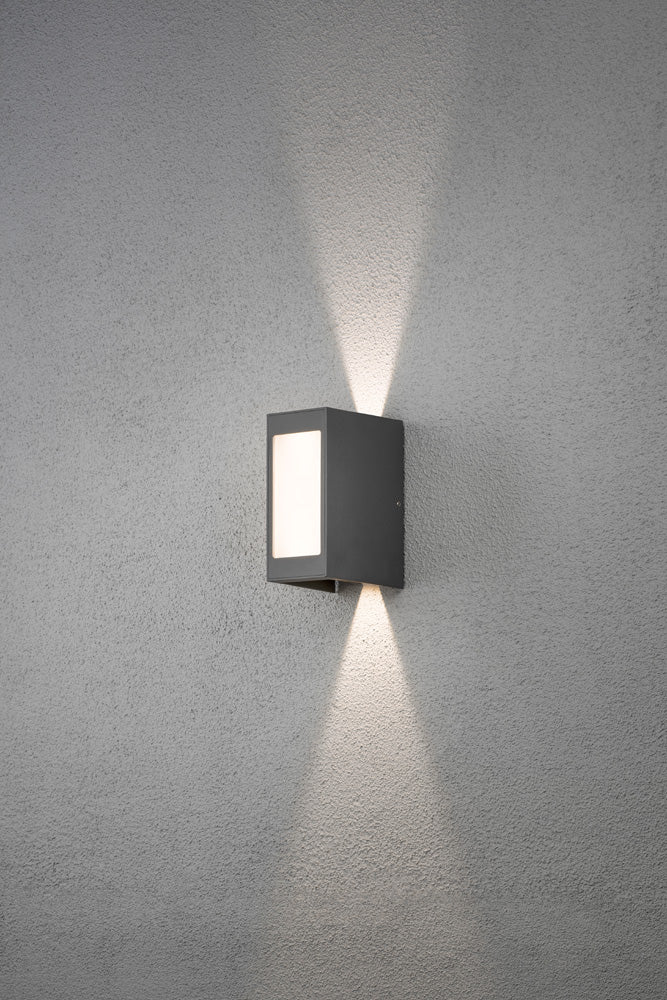Konstsmide Cremona Wandleuchte High Power LED anthrazit 9W 720lm 3000K