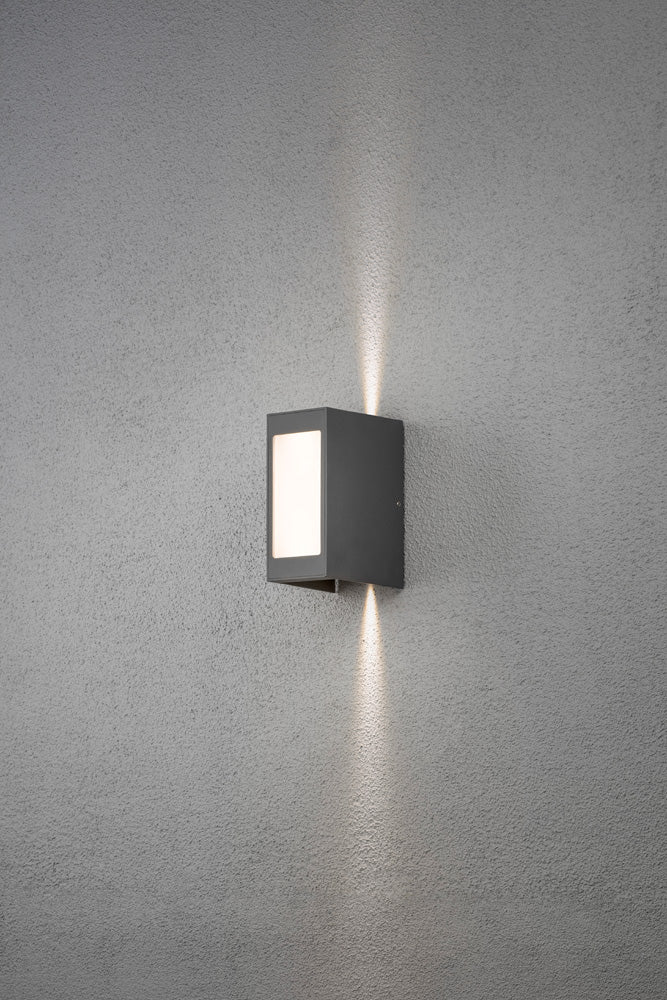 Konstsmide Cremona Wandleuchte High Power LED anthrazit 9W 720lm 3000K
