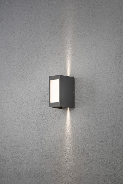 Konstsmide Cremona Wandleuchte High Power LED anthrazit 9W 720lm 3000K