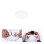 Paulmann VariFit LED Einbaupanel Veluna Edge IP44 rund 90mm 500lm 4000K Weiß