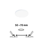 Paulmann VariFit LED Einbaupanel Veluna Edge IP44 rund 90mm 500lm 4000K Weiß