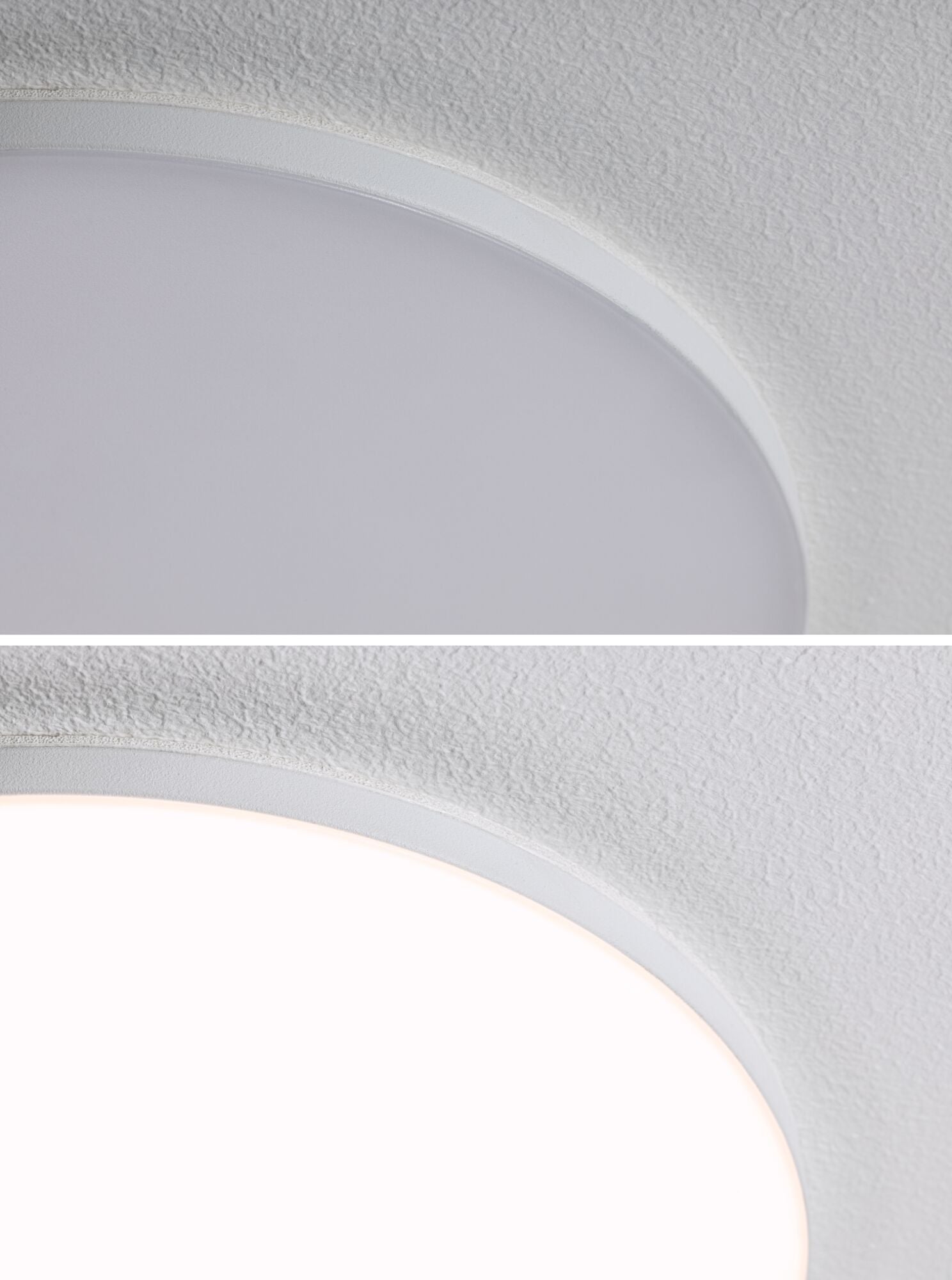 Paulmann VariFit LED Einbaupanel Veluna Edge IP44 rund 90mm 500lm 4000K Weiß