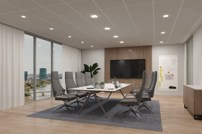 Paulmann VariFit LED Einbaupanel Veluna Edge IP44 eckig 160x160mm 1100lm 4000K Weiß