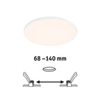 Paulmann VariFit LED Einbaupanel Veluna Edge IP44 rund 160mm 1100lm 3000K Weiß
