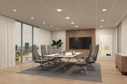 Paulmann VariFit LED Einbaupanel Veluna Edge IP44 eckig 90x90mm 450lm 3000K Weiß