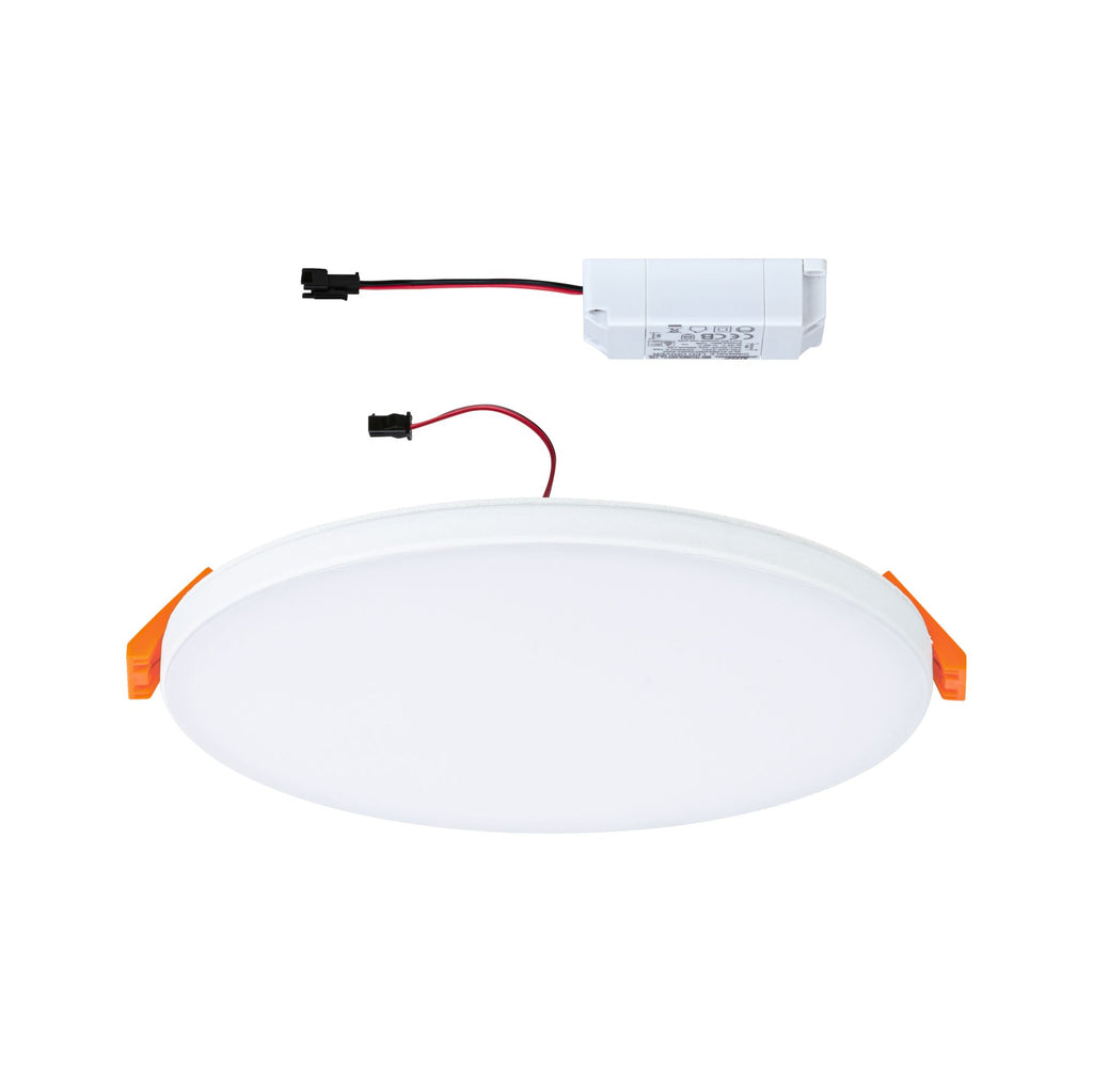 Paulmann VariFit LED Einbaupanel Veluna Edge IP44 rund 160mm 1100lm 3000K Weiß dimmbar