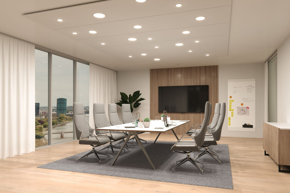 Paulmann VariFit LED Einbaupanel Veluna Edge IP44 rund 200mm 1500lm 3000K Weiß dimmbar