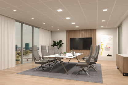Paulmann VariFit LED Einbaupanel Veluna Edge IP44 eckig 160x160mm 1100lm 3000K Weiß dimmbar