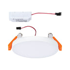 Paulmann VariFit LED Einbaupanel Veluna Edge IP44 rund 90mm 500lm 4000K Weiß dimmbar