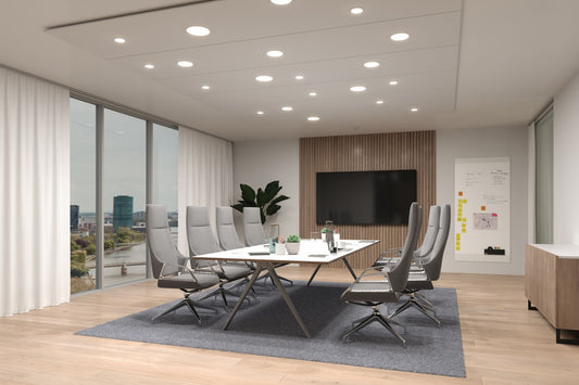 Paulmann VariFit LED Einbaupanel Veluna Edge IP44 rund 200mm 1500lm 4000K Weiß dimmbar