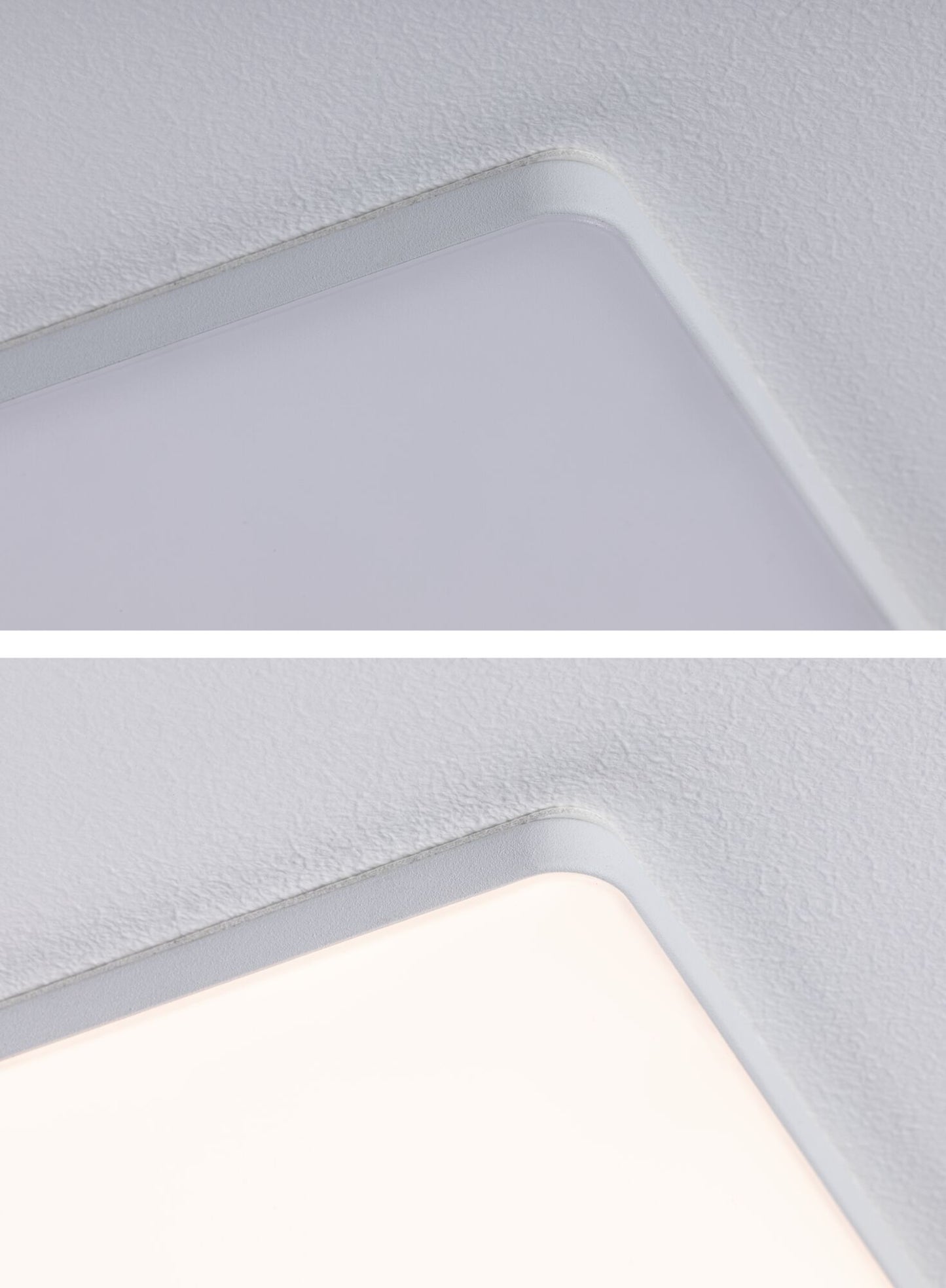 Paulmann VariFit LED Einbaupanel Veluna Edge IP44 eckig 160x160mm 1100lm 4000K Weiß dimmbar
