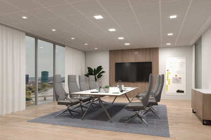 Paulmann VariFit LED Einbaupanel Veluna Edge IP44 eckig 160x160mm 1100lm 4000K Weiß dimmbar