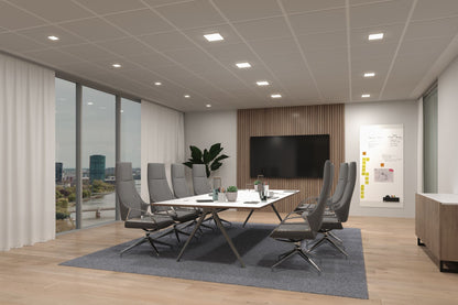 Paulmann VariFit LED Einbaupanel Veluna Edge IP44 eckig 160x160mm 1100lm 4000K Weiß dimmbar