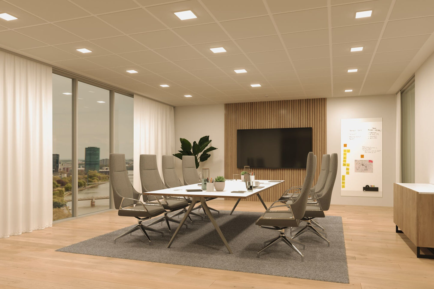 Paulmann VariFit LED Einbaupanel Veluna Edge IP44 eckig 160x160mm 1000lm Tunable White Weiß dimmbar