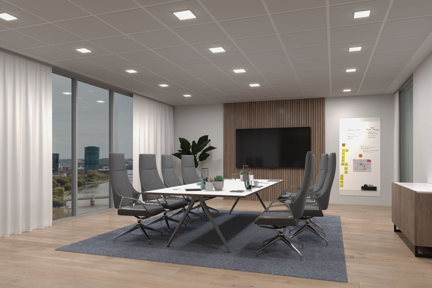Paulmann VariFit LED Einbaupanel Veluna Edge IP44 eckig 160x160mm 1000lm Tunable White Weiß dimmbar