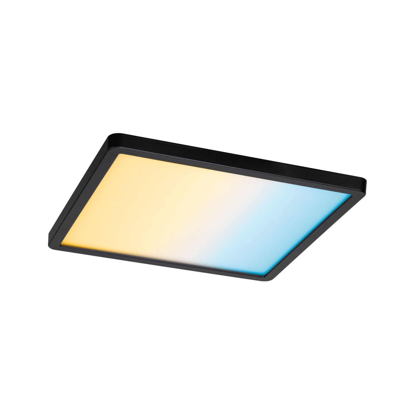 Paulmann VariFit LED Einbaupanel Areo Smart Home Zigbee  IP44 eckig 230x230mm Tunable White Schwarz dimmbar