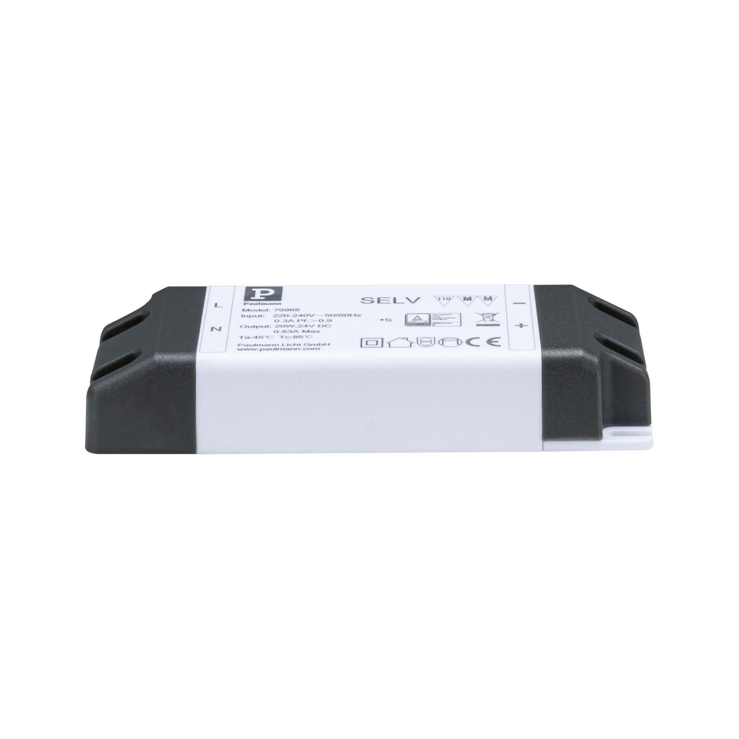 Paulmann Pro Strip Power Supply Zubehör 230/24V 20VA Weiß