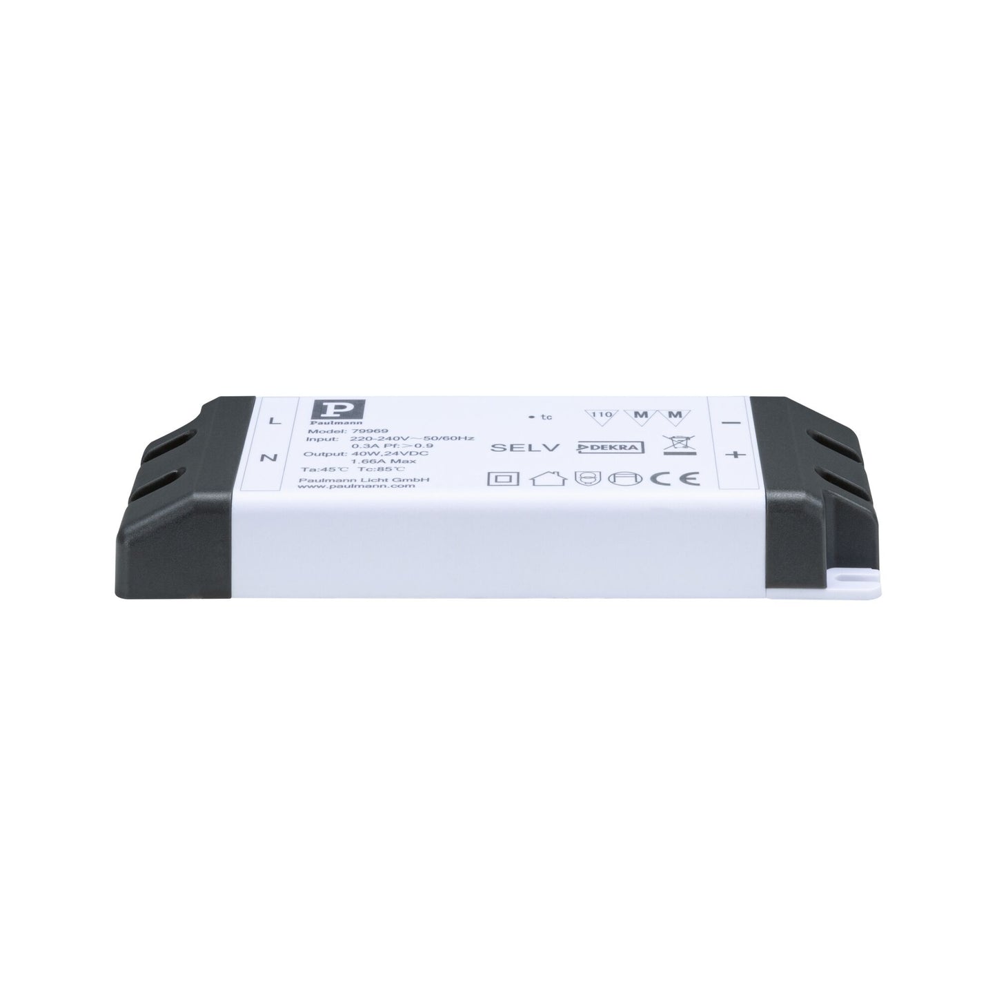 Paulmann Pro Strip Power Supply Zubehör 230/24V 40VA Weiß