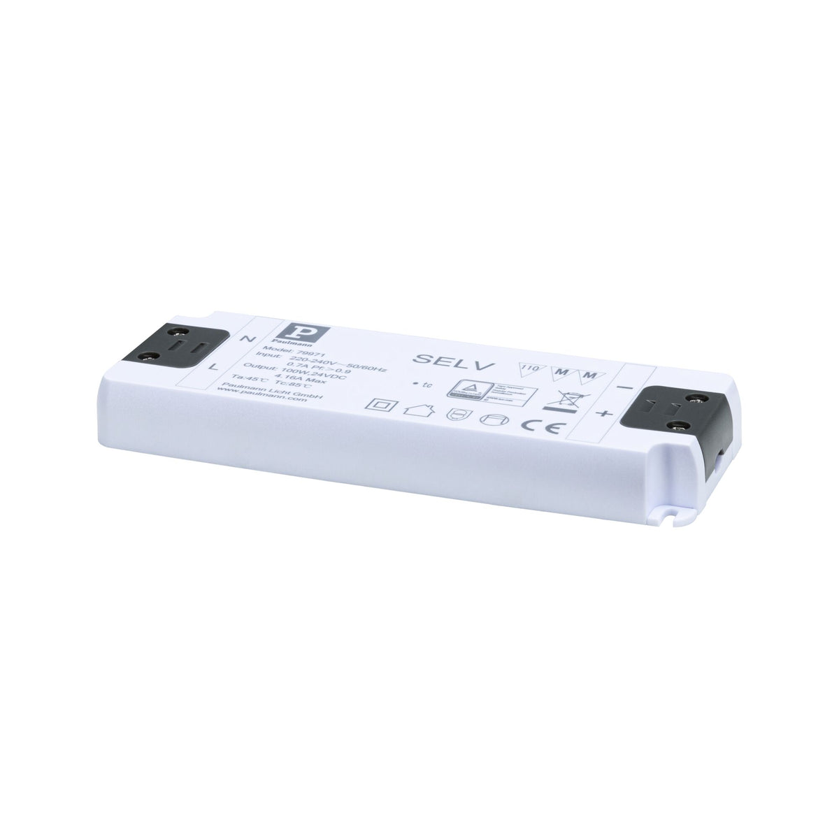 Paulmann Pro Strip Power Supply Zubehör 230/24V 100VA Weiß