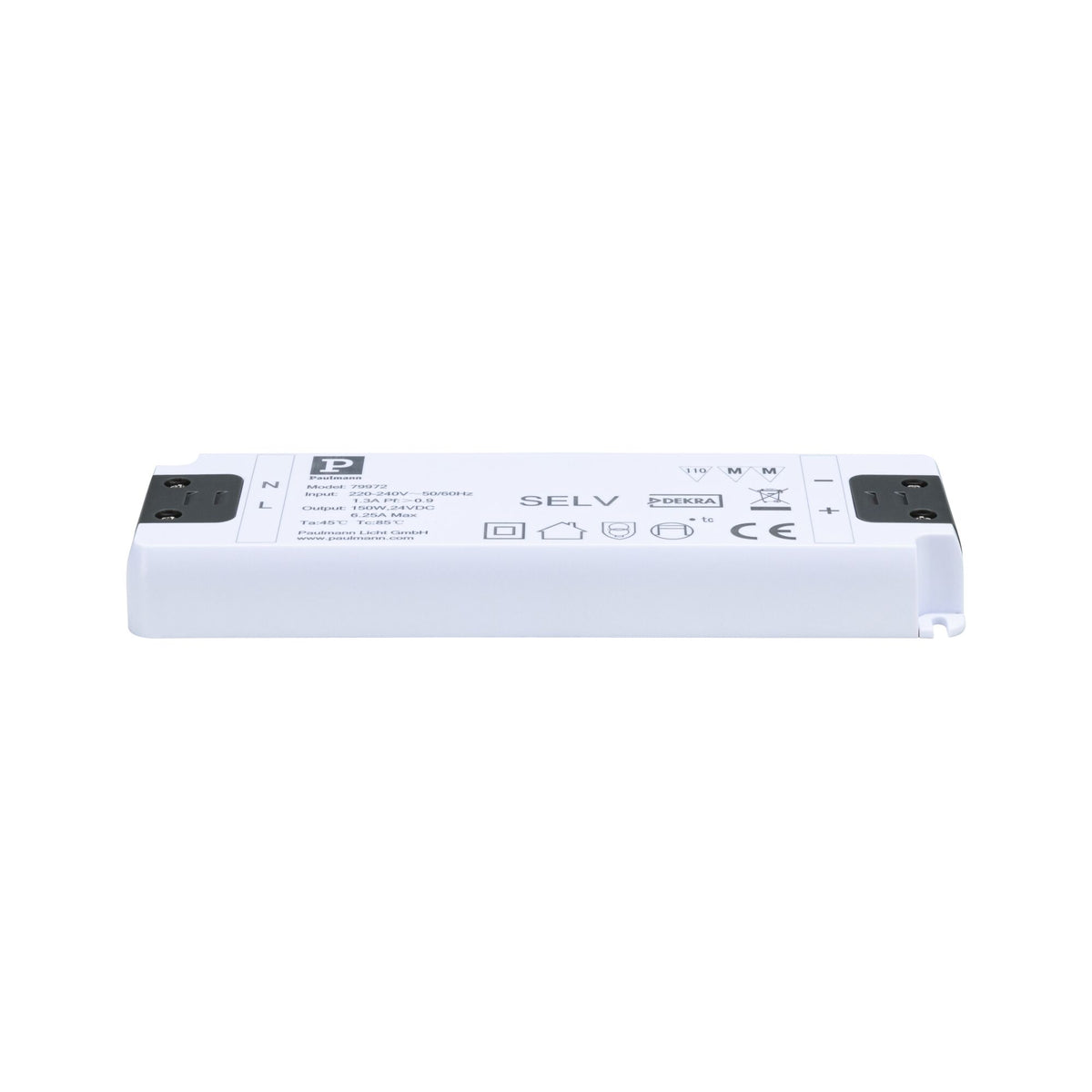 Paulmann Pro Strip Power Supply Zubehör 230/24V 150VA Weiß