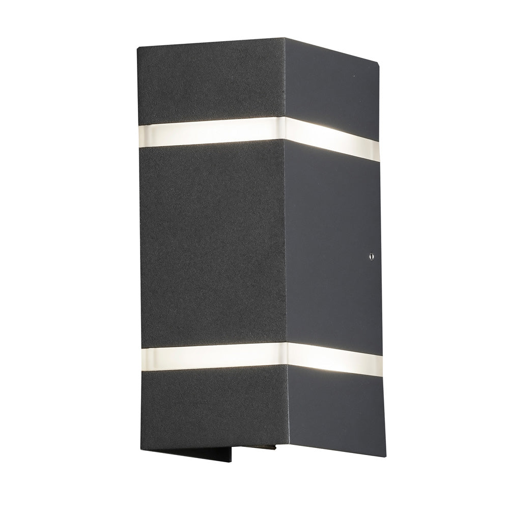 Konstsmide Cremona Wandleuchte 2x3W High Power LED anthrazit