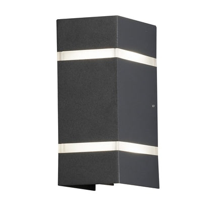 Konstsmide Cremona Wandleuchte 2x3W High Power LED anthrazit