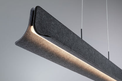 Paulmann LED Pendelleuchte Noyan 3-Step-Dim   2x24W Anthrazit