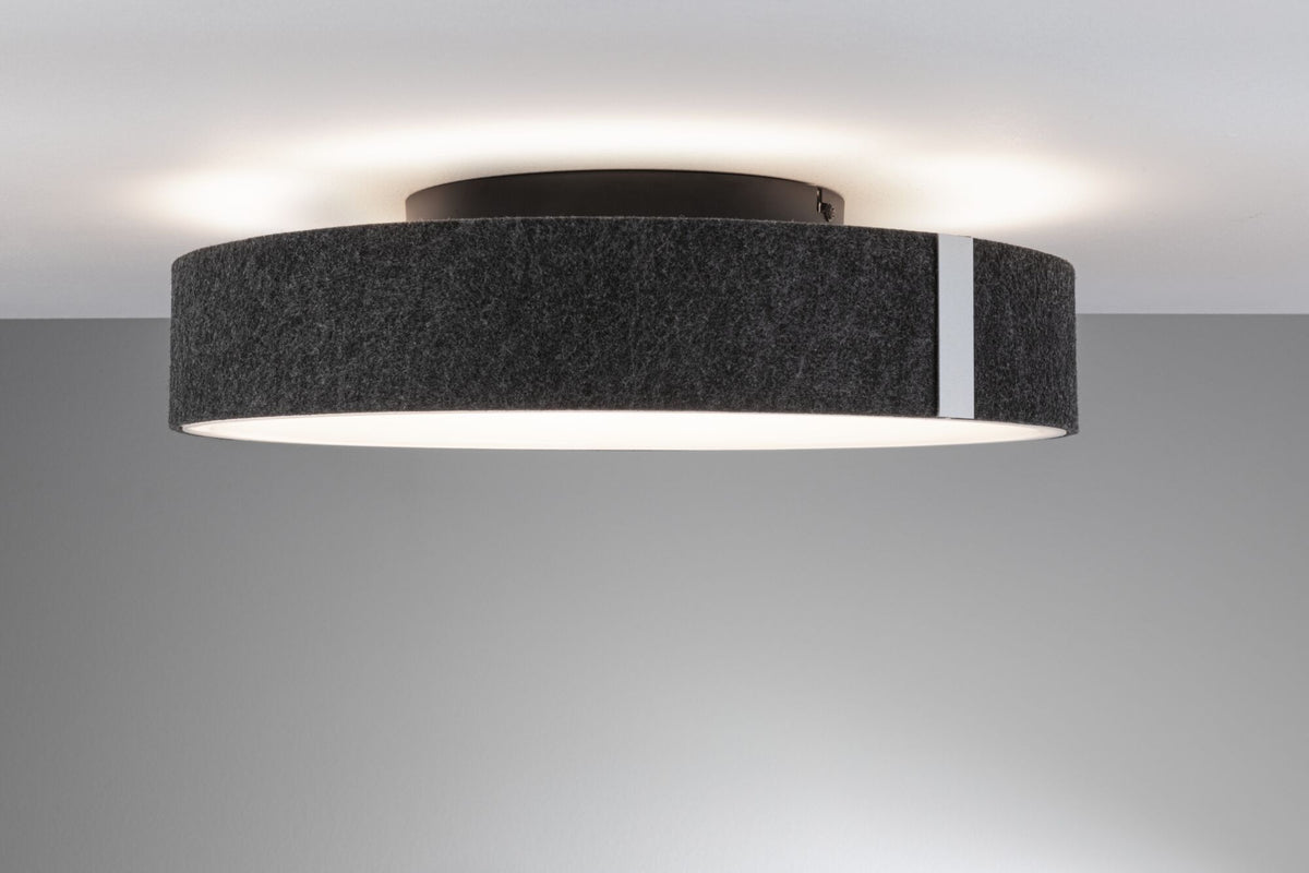 Paulmann LED Deckenleuchte Malika 3-Step-Dim    2700K 2300lm 230V 29W dimmbar Anthrazit