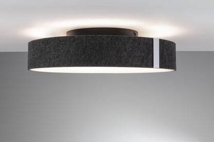 Paulmann LED Deckenleuchte Malika 3-Step-Dim    2700K 2300lm 230V 29W dimmbar Anthrazit