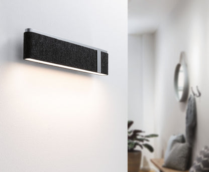 Paulmann LED Wandleuchte Jagun 3-Step-Dim    2700K 1250lm 230V 18W dimmbar Anthrazit