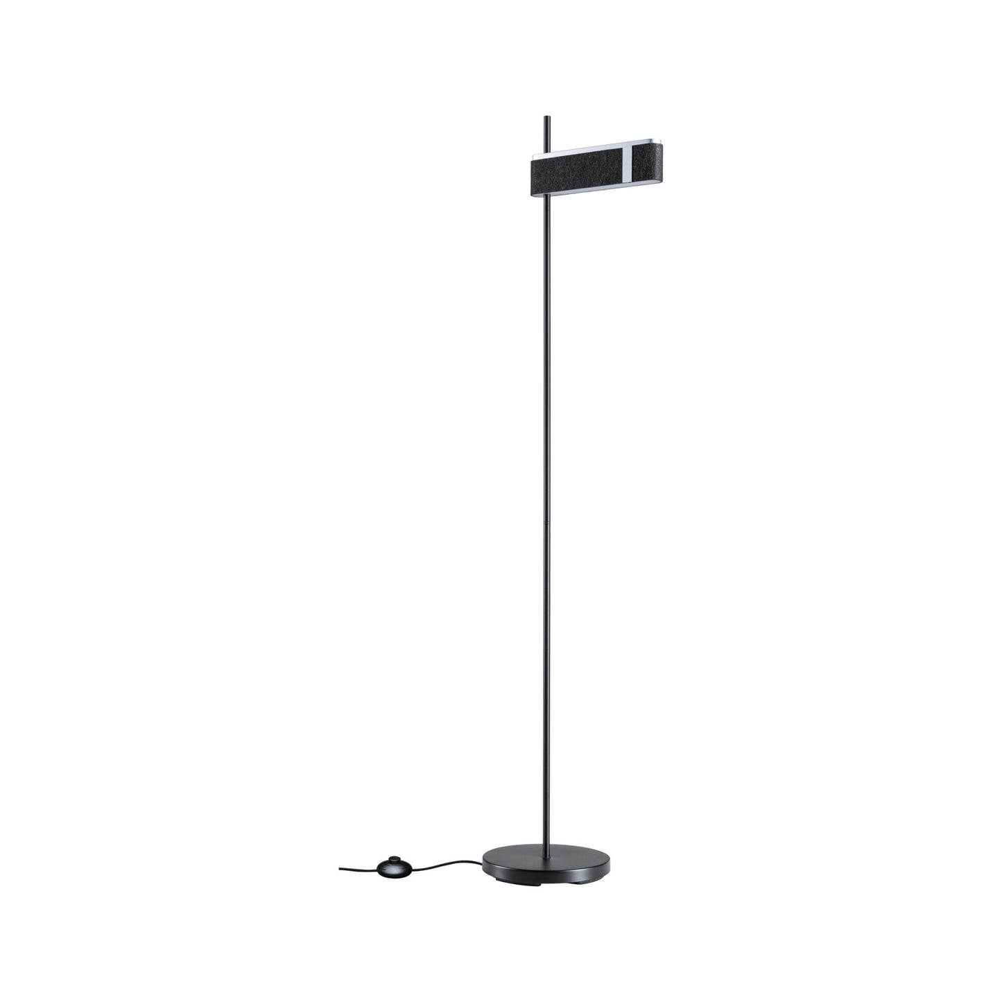 Paulmann LED Stehleuchte Jagun 3-Step-Dim   2700K 1250lm 20,4W Anthrazit Filz#Kunststoff#Metall