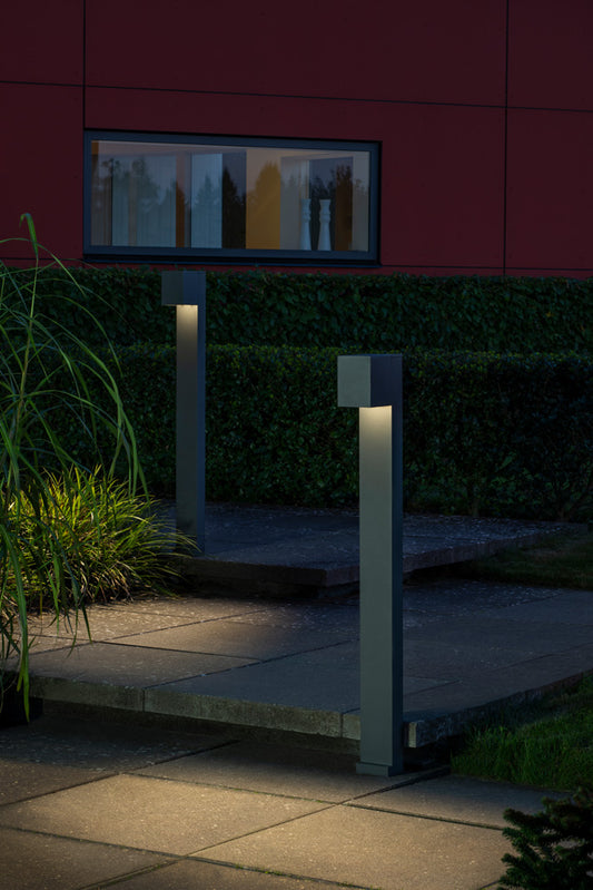 Konstsmide Cremona Wegeleuchte 8W HP LED anthrazit verstellb. Lichtaus.
