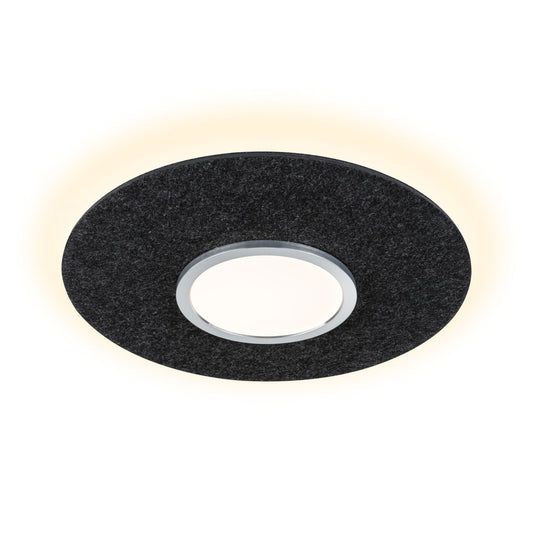 Paulmann LED Deckenleuchte Tulga 3-Step-Dim    2700K 2000lm 32,5W Anthrazit dimmbar