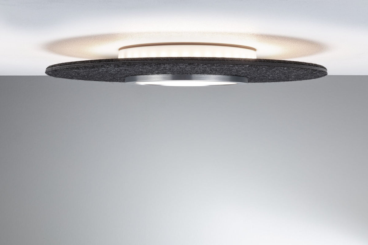 Paulmann LED Deckenleuchte Tulga 3-Step-Dim    2700K 2000lm 32,5W Anthrazit dimmbar