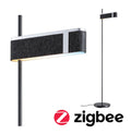Paulmann LED Stehleuchte Jagun Smart Home Zigbee 3.0   Tunable White 1250lm 19,5W Anthrazit Filz#Kunststoff#Metall