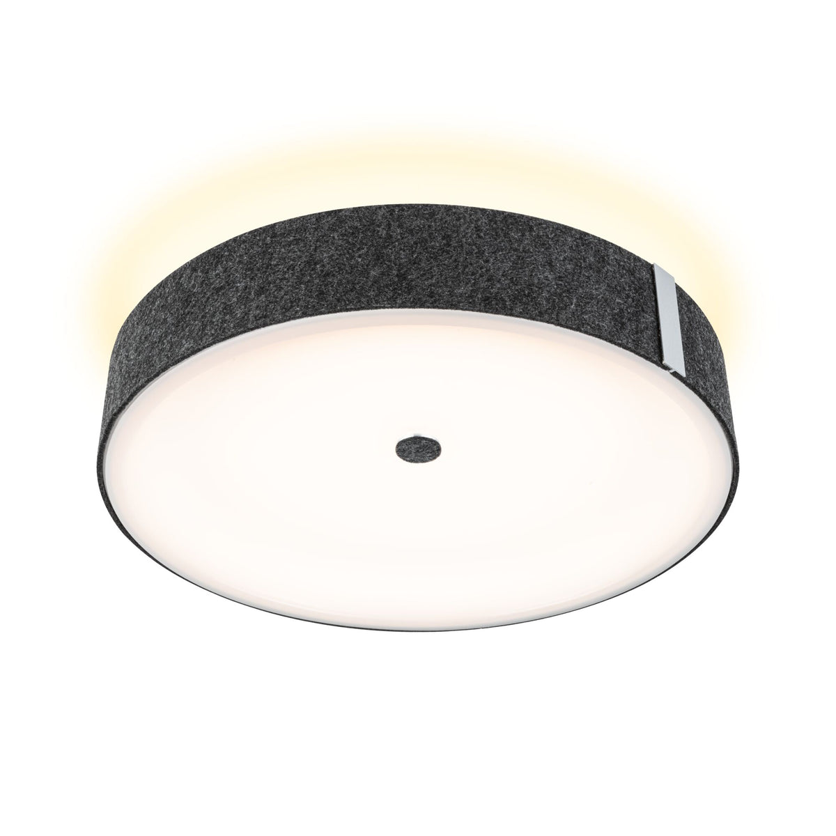 Paulmann LED Deckenleuchte Malika Smart Home Zigbee 3.0    Tunable White 2500lm 230V 26W dimmbar Anthrazit