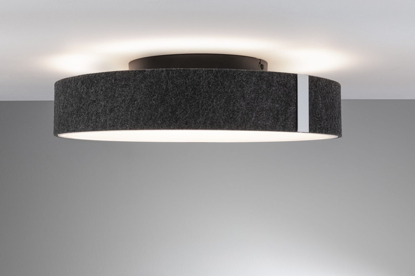 Paulmann LED Deckenleuchte Malika Smart Home Zigbee 3.0    Tunable White 2500lm 230V 26W dimmbar Anthrazit