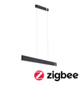Paulmann LED Pendelleuchte Jagun Smart Home Zigbee 3.0    Tunable White 1800lm 21W Anthrazit dimmbar