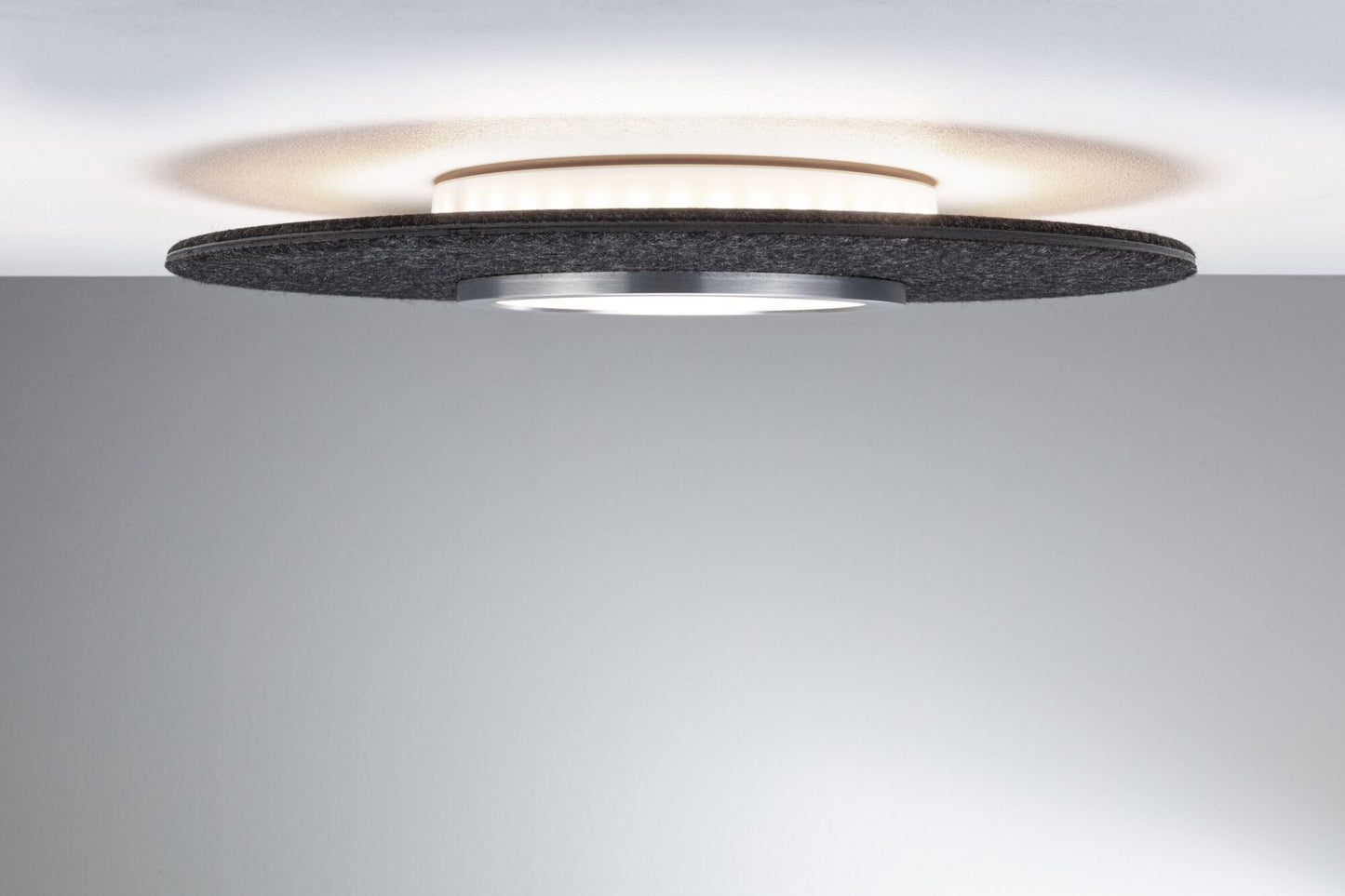 Paulmann LED Deckenleuchte Tulga Smart Home Zigbee 3.0    Tunable White 2000lm / 850lm 19W / 9W Anthrazit dimmbar