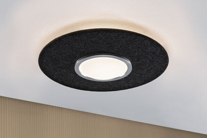 Paulmann LED Deckenleuchte Tulga Smart Home Zigbee 3.0    Tunable White 2000lm / 850lm 19W / 9W Anthrazit dimmbar